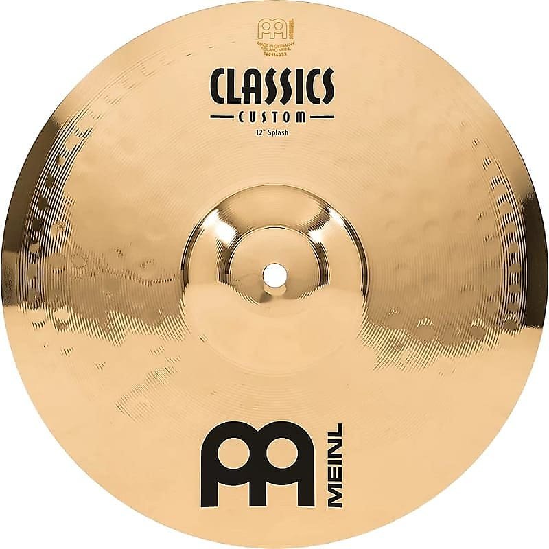 Platillo brillante Splash de 12" Meinl Classics Custom CC12S-B
